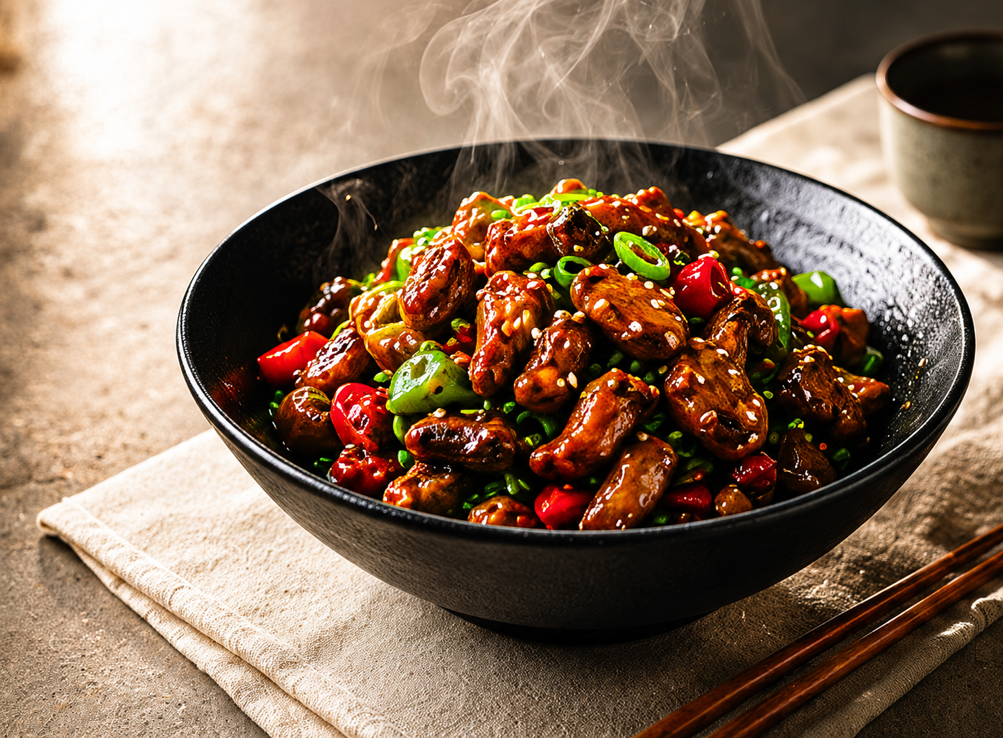 Enhanced Chinese pepper dish