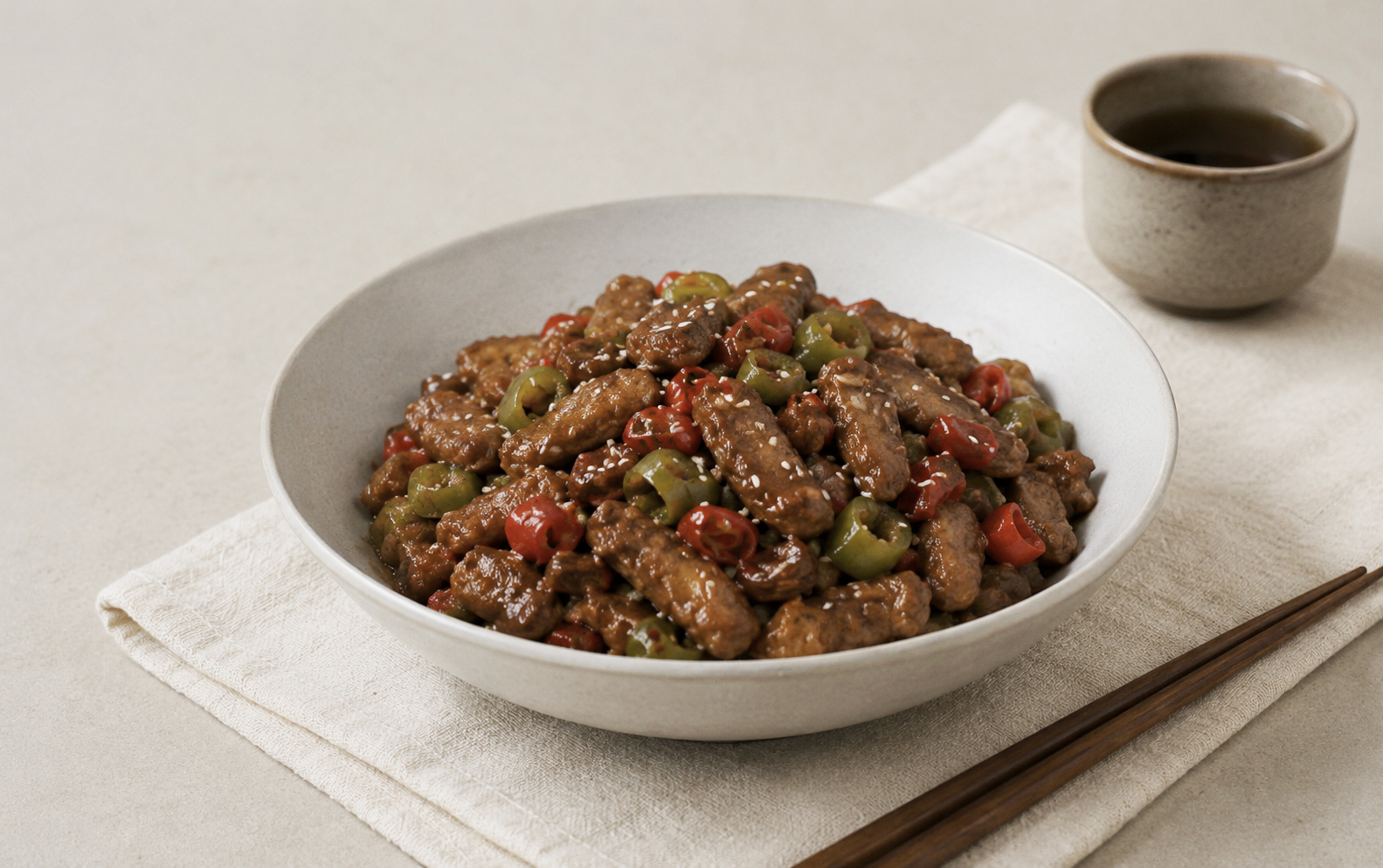 Original Chinese pepper dish